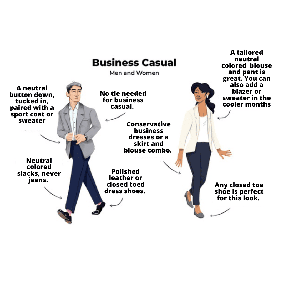 business casual